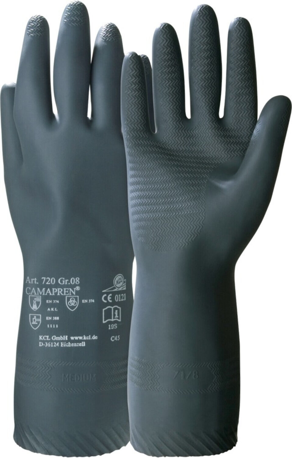 KCL Chemikalienschutz-Handschuh-Paar Camapren 720 7 ; Honeywell (720/7)