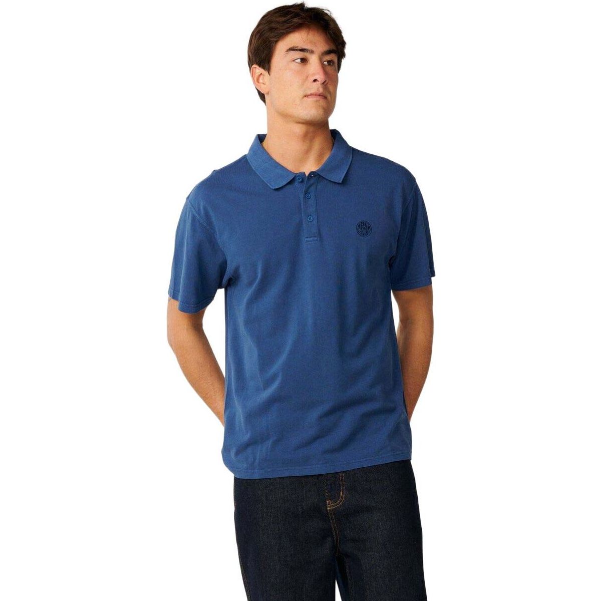 RipCurl Premium Surf Wettie Polo light navy (2359) M 014MPO-2359-M