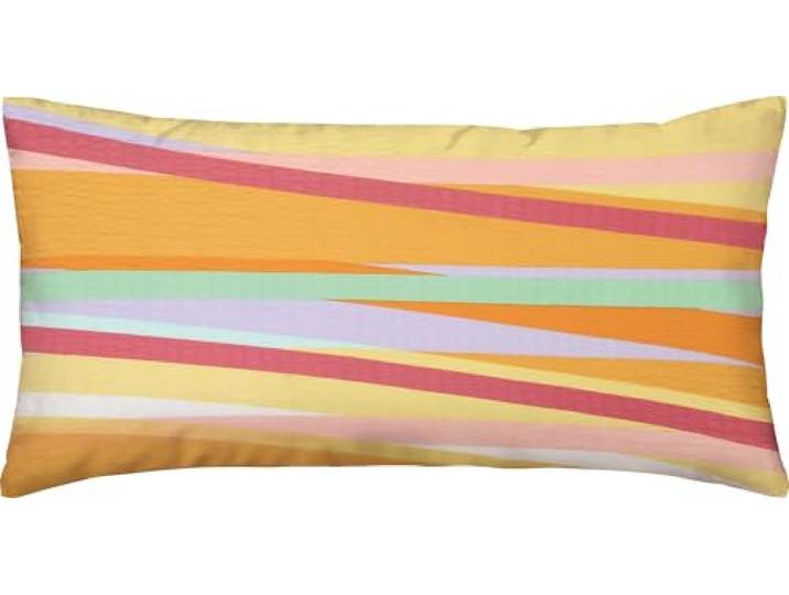 Erwin Müller Kissenbezug Seersucker bunt Größe 40x80 cm