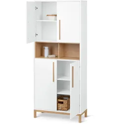 Tchibo - Bad-Hochschrank »Eklund« - 80x35x190cm - braun -