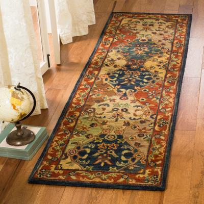 SAFAVIEH Handmade Heritage Lyra Traditional Oriental Wool Rug
