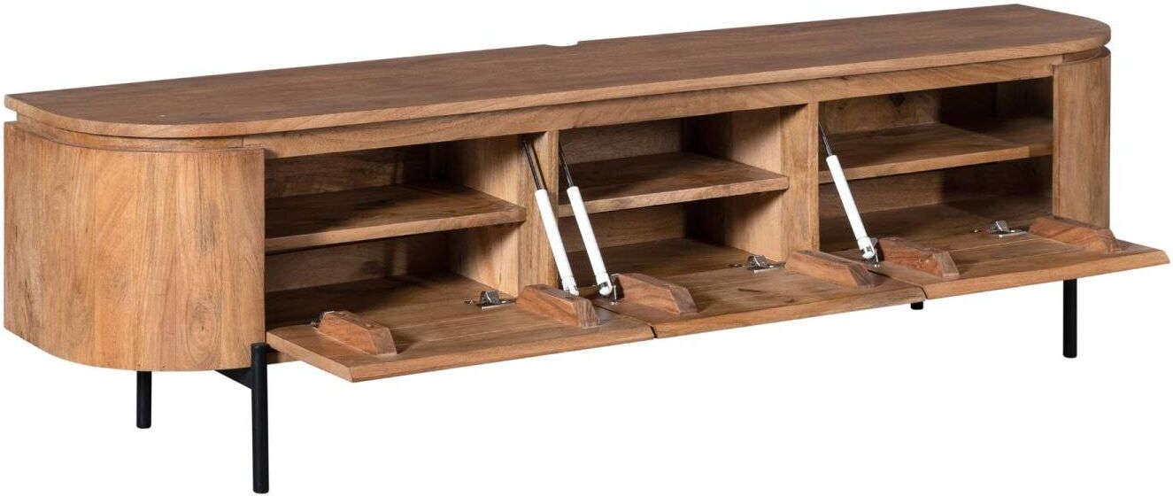 Pharao24.de Fernsehboard Unterschrank Fernseher 160 cm breit 30 cm hoch