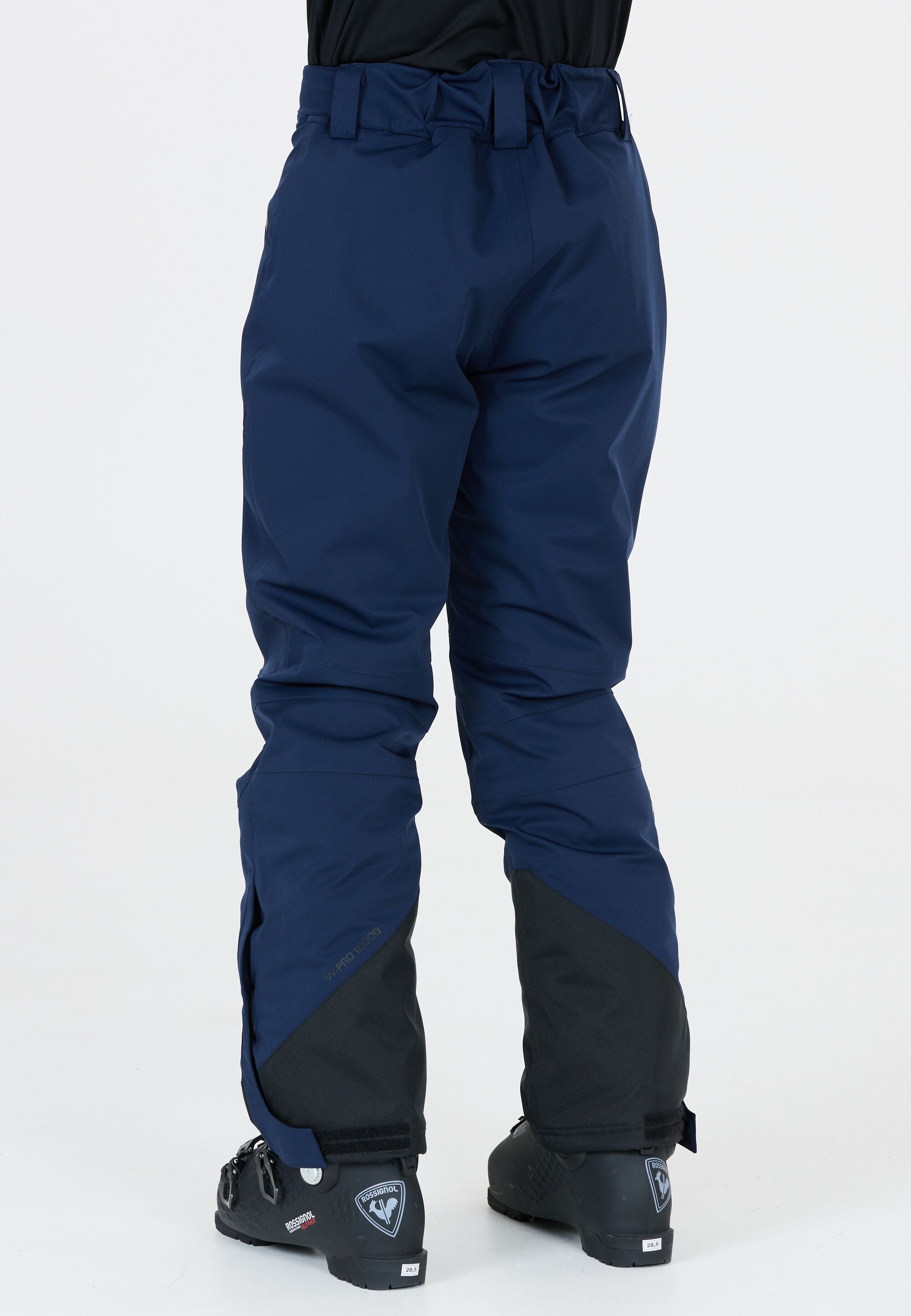 Skihose WHISTLER "Mastro", Herren, Gr. XL, US-Größen, blau (dunkelblau), 88% Nylon, 12% Elasthan, unifarben, Hosen Skihose, mit funktionaler Isolierung und wasserabweisender Qualität