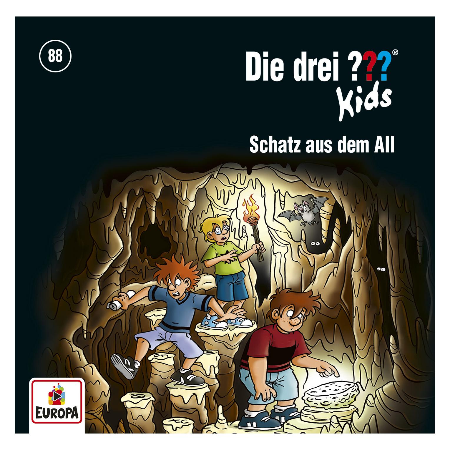 Europa Die drei DREI FRAGEZEICHEN kids 88 - Schatz aus dem All (Ulf Blanck, Deutsch) (39962682)