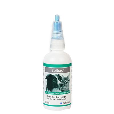 Epibac basischer Ohrreiniger Lsg.f.Hunde/Katzen 100 ml Lösung