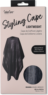 Salon Care Styling Cape Natural Wood each