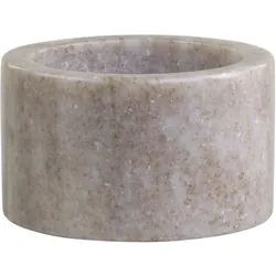 Chic Antique Morlaix Kerzenhalter aus Marmor, H4/D7 cm, latte