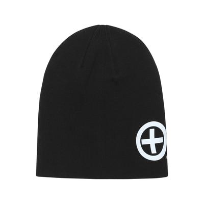Beanie CHIEMSEE, Herren, schwarz, Baumwolle, unifarben, Mützen Beanie, - in angenehmer Baumwoll-Qualität
