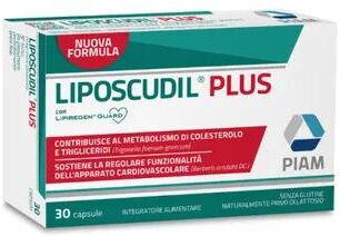 Liposcudil Plus Integratore Contro Colesterolo 30 Capsule