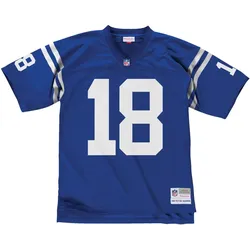 Mitchell & Ness, Herren, Sportshirt, NFL Legacy Jersey - Indianapolis Colts Peyton Manning - S (S), Blau, S