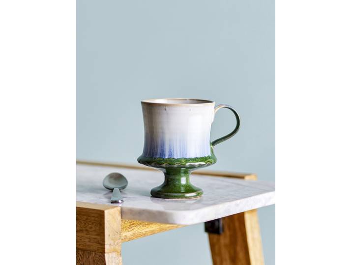 Tasse Odile 4er-Set Ø 9cm Blau/Blau