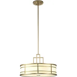 Feiss Fusion Schmuckanhänger E27 Lackiertes Naturmessing