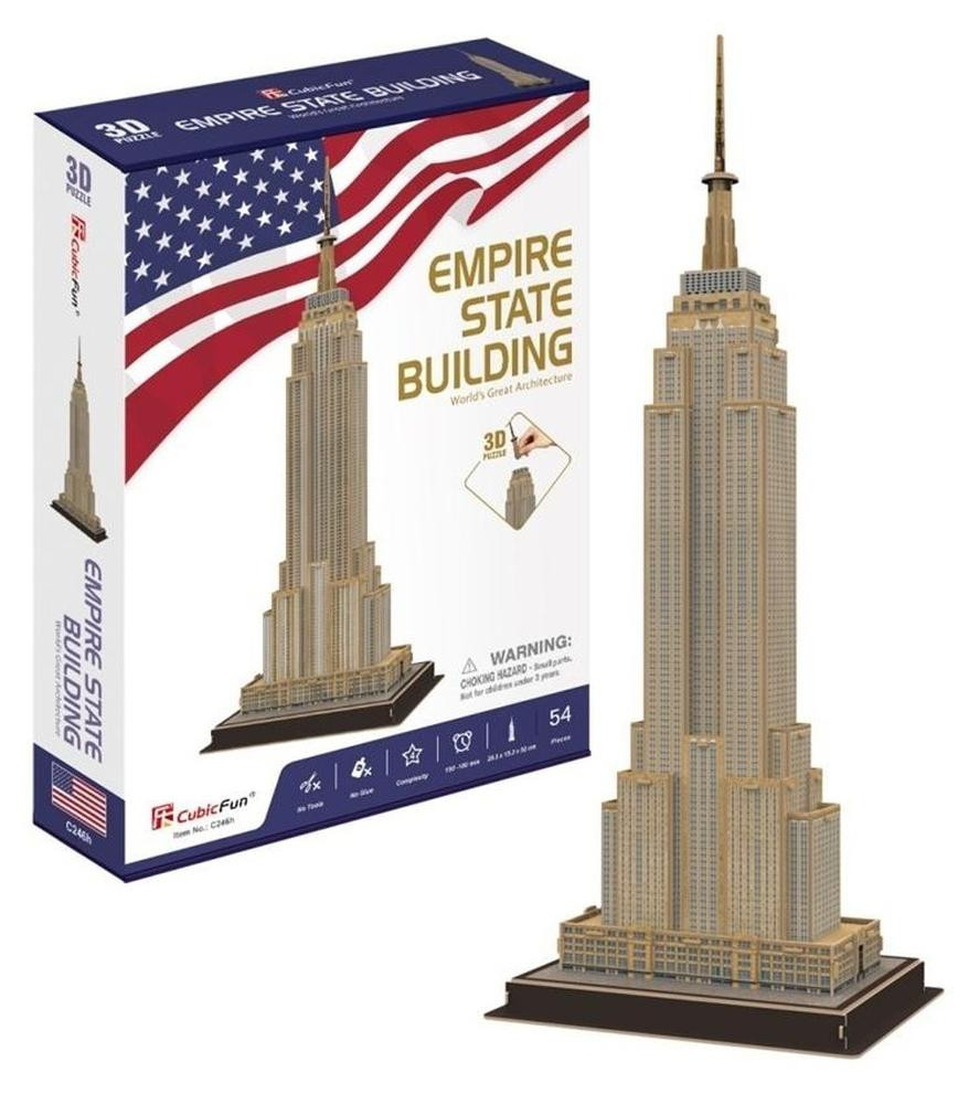 Dante Cubic Fun 3D-puzzel Empire State Building 02460