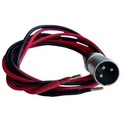 Batterytester Batterie -Kabel Univers. ungefähr 4mm, Batterie Zubehör, Schwarz