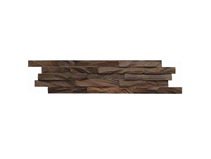 INDO Holz Wandverkleidung Wandverblendung Diamondwood Ancient Brown Fläche 1 m²