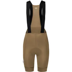 Fingerscrossed Road Bib Women kurze Fahrradhose Damen - walnut - S