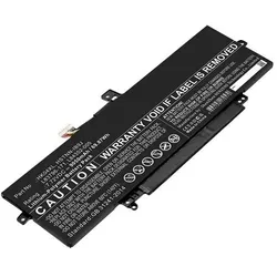 DLH BATTERY HK04XL FOR HP 70Wh (4 Zellen, 9050 mAh), Notebook Akku, Schwarz
