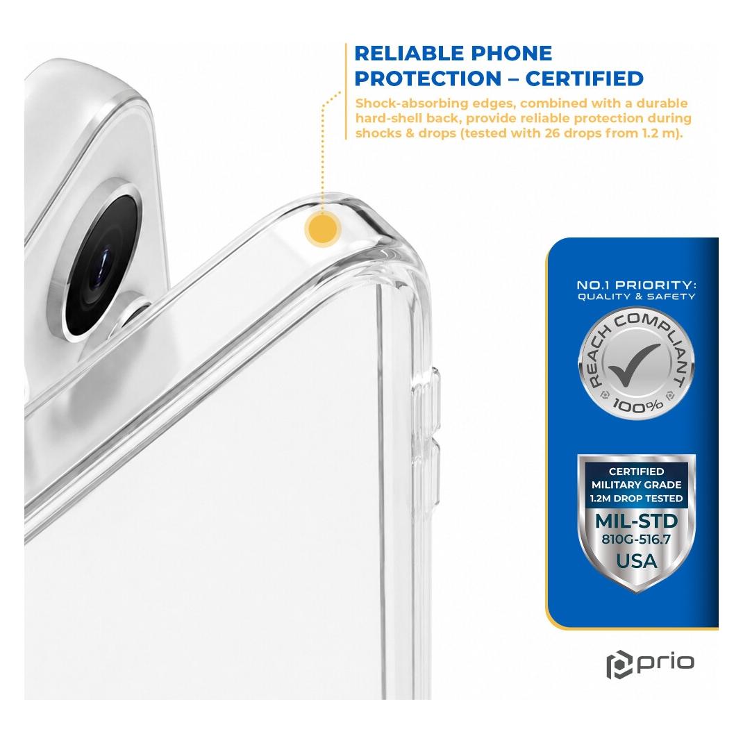 prio Schutzhülle für Samsung A22 5G clear (Samsung Galaxy A22 5G) (PPC-1251)