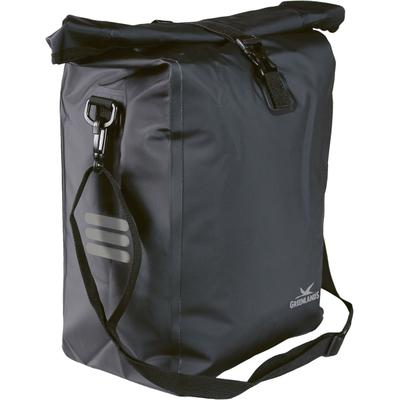 Fahrradtasche "Fahrradtasche Wasserdicht" Gr. 18, schwarz, GREENLANDS BICYCLE BAGS, Taschen, B/H/T: 27cm x 49cm x 14cm 18, Tarpaulin, B:27cm H:49cm T:14cm