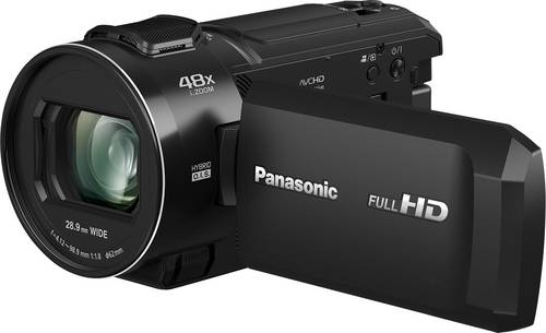 Panasonic HC-V900E-K Camcorder 7.5cm 2.95 Zoll 6.1 Megapixel Opt. Zoom: 24 x Schwarz