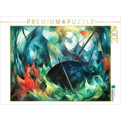 CALVENDO Puzzle Schiffswrack | 2000 Teile Lege-Größe 90x67cm Foto-Puzzle für glückliche Stunden, Sonstige von , Calvendo Puzzle