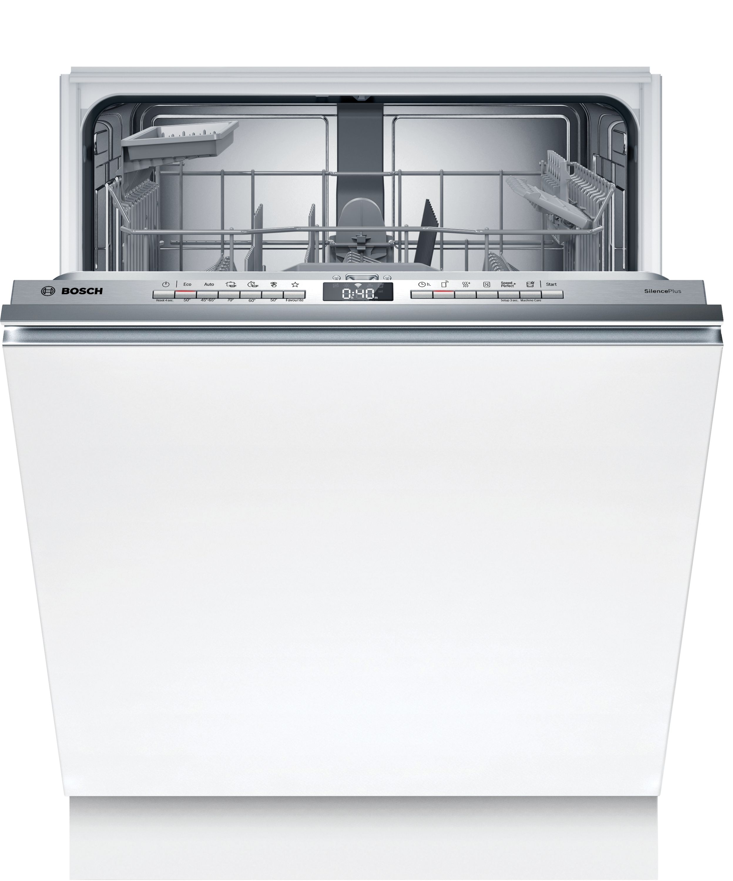 Bosch Serie 4 SBV4EAX28E 60 cm Geschirrspüler Voll integriert Sehr leise 13 Maßgedecke aquaStop Funktion Heat exchanger/Drying assistant
