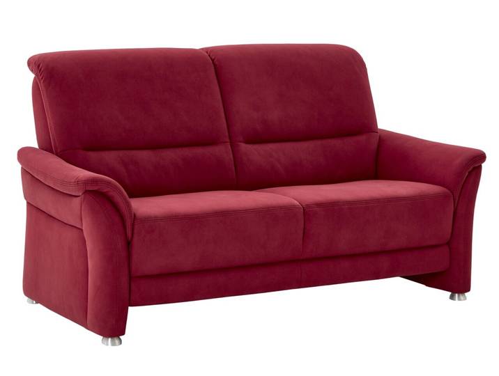 Beldomo Comfort Sofa 2er INGOLSTADT, weinrot, Stoff