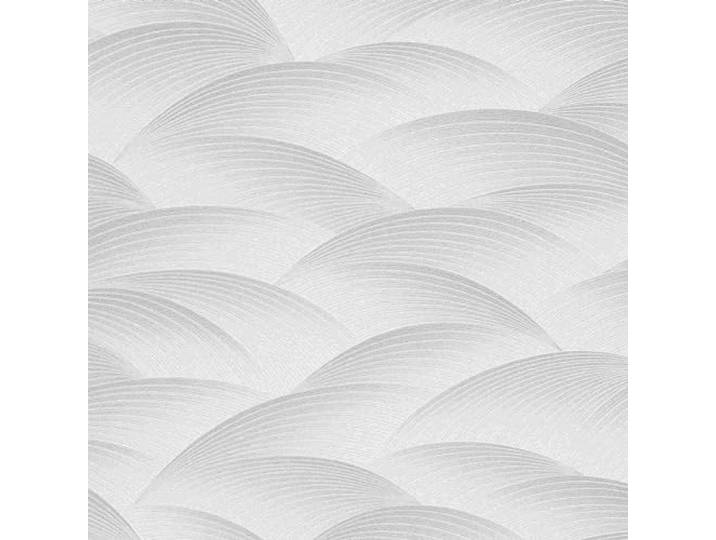 Erismann Wit Vinyl Behang, Abstract Modern, 0.53m x 10.05m, Golvend Lijnenpatroon