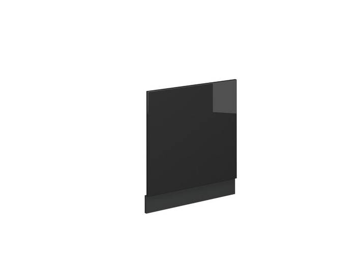 Vicco Frontblende Fame-Line Anthrazit Hochglanz 60 cm, Anthrazit, Anthrazit, Holzwerkstoff, Rechteckig, 60x67.4x1.6 cm, Küchen, Küchenmöbel, Küchenschränke, Küchenunterschrank