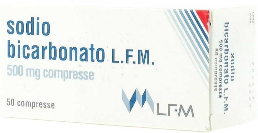 LAB.FARMACOLOGICO MILANESE Srl Sodio Bicarbonato 500 mg, 50 compresse