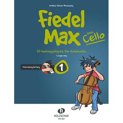 Fiedel-Max goes Cello, Band 1 - Klavierbegleitung -