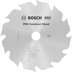 Bosch PRO Kreissägeblatt Construct Wood für Handkreissägen - 2608640630