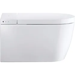 Duravit SensoWash® Starck f Plus Compact Dusch-WC, Tiefspüler, Föhn, Sitzheizung, Fernbedienung, 650000012004320