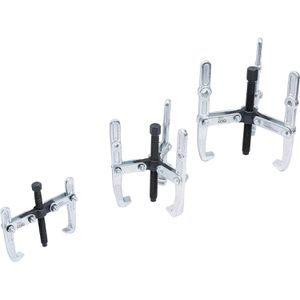 BGS-technic Lagerabzieher 6792, 3-teilig, für Innen- & Außenlager, 2-/3-armig, Spannweite bis 150 mm