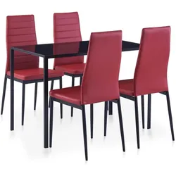 vidaXL, Essgruppe, Larryfurt (Glas)