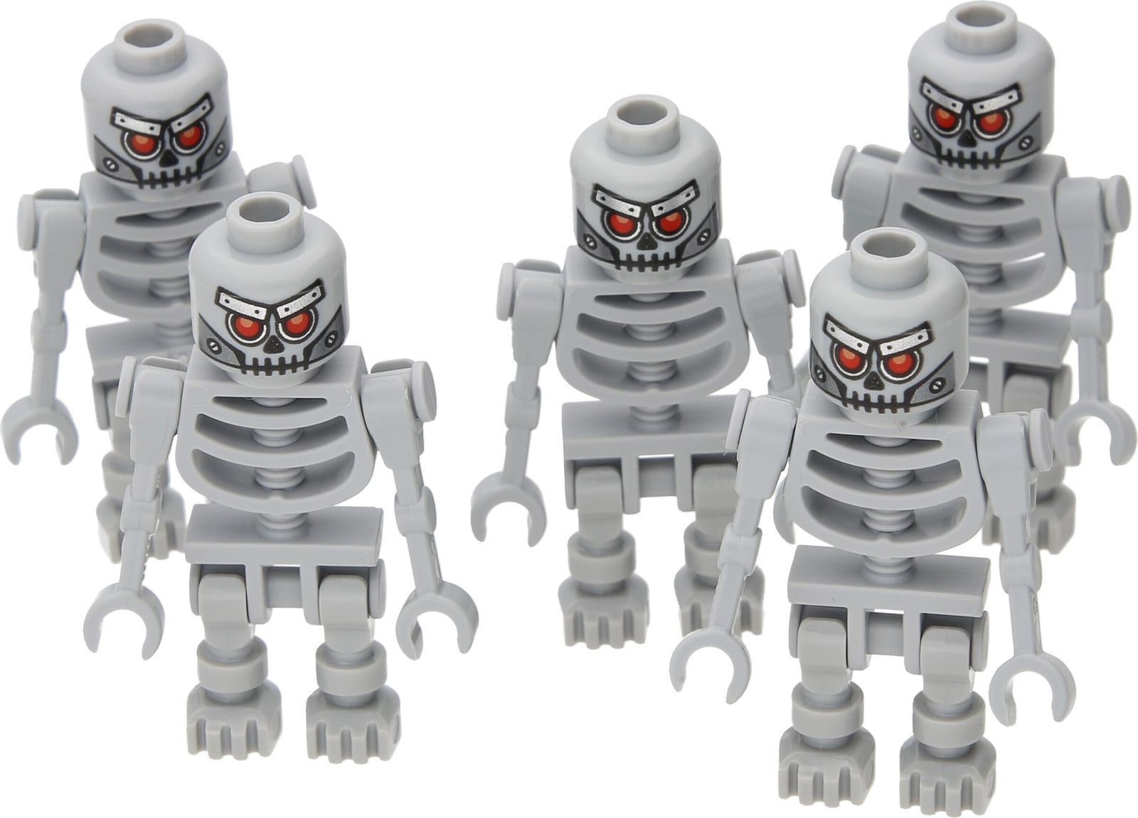 5x LEGO robotskeletten