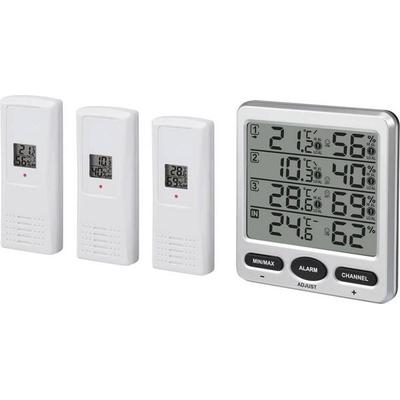 Renkforce Funk-Thermo-/Hygrometer Silber TF0073