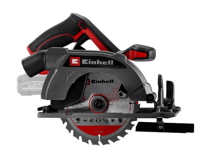 Akku-Handkreissäge EINHELL TE-CS 18/165-2 Li - Solo , schwarz (schwarz, rot, grau), B:201mm H:306mm L:346mm, Sägemaschinen, Akku-Handkreissäge, ohne Akku und Ladegerät