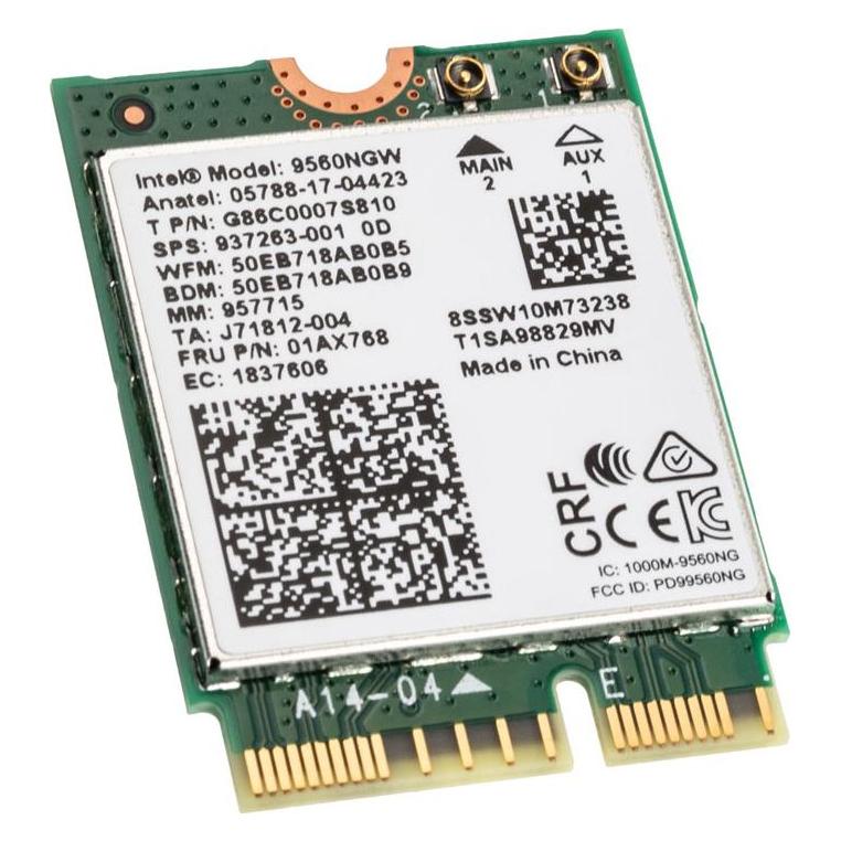 Intel Wireless-AC 9560 (M.2 (PCIe)) (9560.NGWG.NV)
