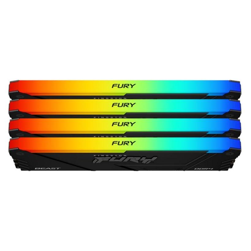 Kingston Fury Beast (4 x 8GB, 3600 MHz, DDR4-RAM, DIMM) (KF436C17BB2AK4/32)