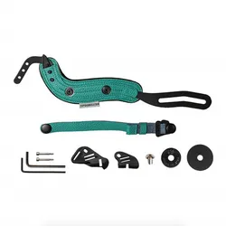 Spider Holster SpiderPro Hand Strap v2 Handschlaufe aus Leder - Blaugrün