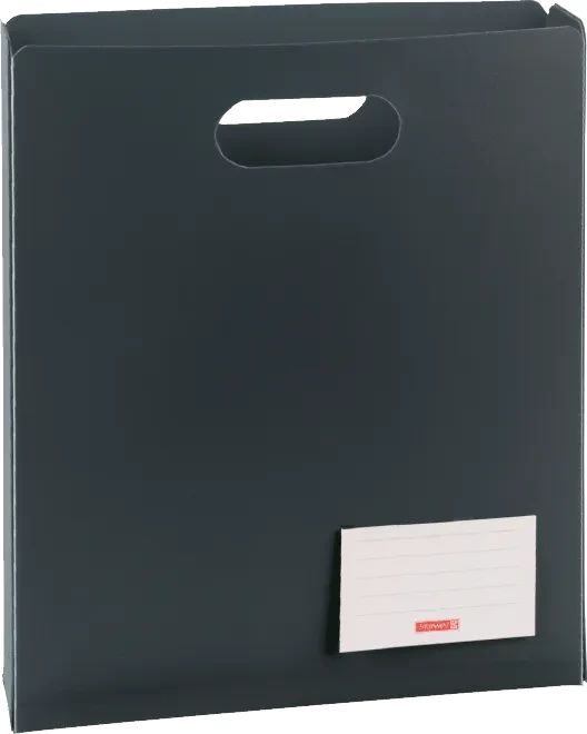 BRUNNEN Heftbox FACT!pp 5 cm onyx