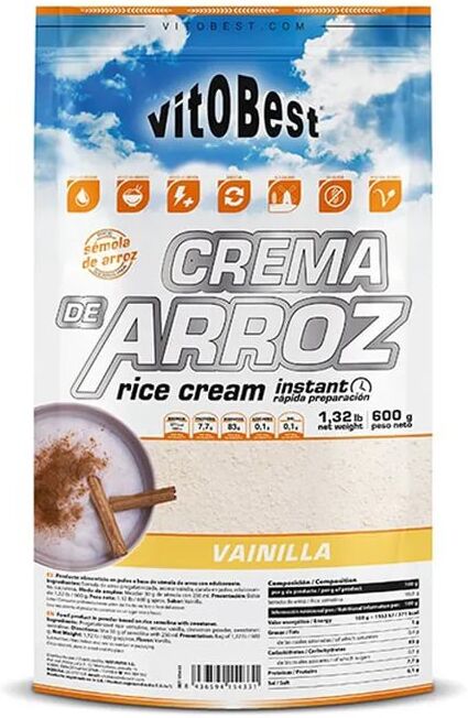 Vitobest Creme De Arroz 600g Neutro