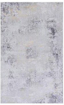 Klair Living MAVAL Gold Washable Non-Shedding Area Rug