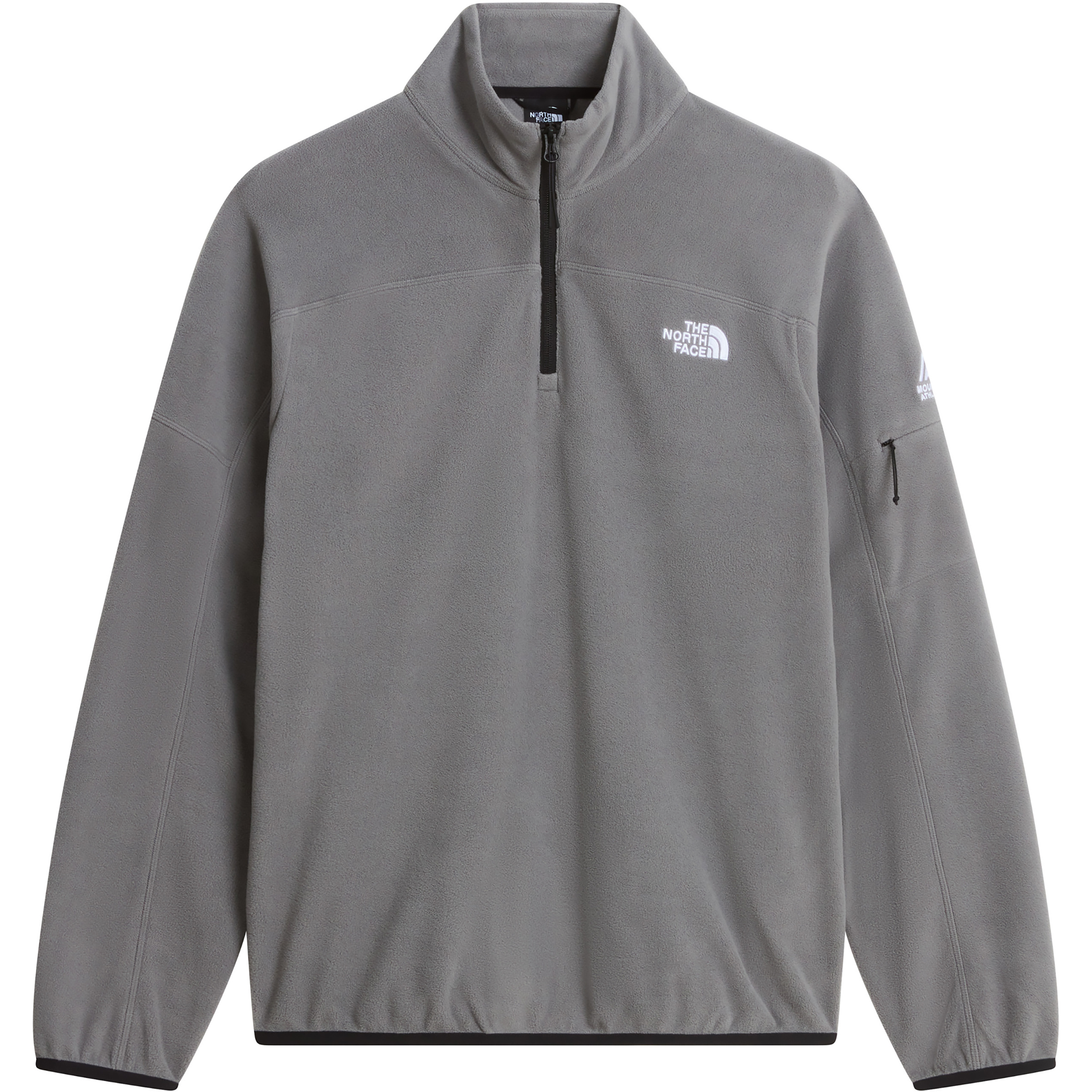 The North Face Mountain Athletics Glacier 1/4 Zip Herren Pullover grau Größe L Training & Fitness Schnell trocknend