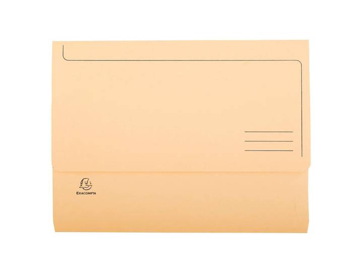 EXACOMPTA Paquet de 50 chemises poche SUPER 210 - 24x34cm - Bulle