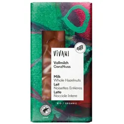 Schokoladentafel - Vollmilch GanzNuss 100g