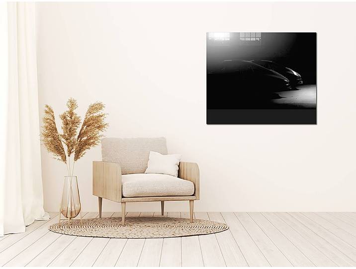 Metallbild Porsche's Backs Dibond Aluminium, lackiert Multicolor 50 x 60cm