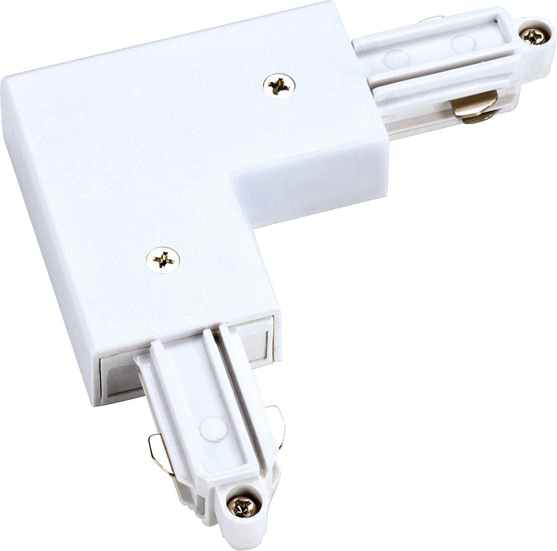 Slv Eckverbinder, Erden Innen, Weiß - 1 Phasen Stromschienen 230v