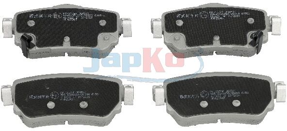 Japko Bremsbelagsatz, Scheibenbremse 51107 Hinterachse Für Nissan Renault Samsung